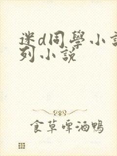迷d同学小说系列小说封面
