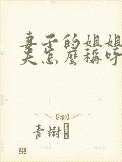 妻子的姐姐的丈夫怎么称呼