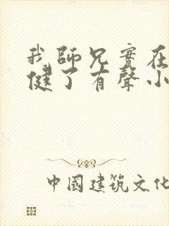 我师兄实在太稳健了有声小说下载