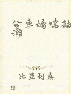 公车娇喘抽搐喷潮