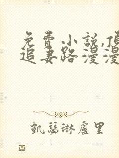 免费小说,顶流追妻路漫漫