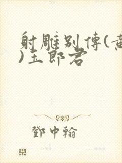 射雕别传(黄蓉)玉郎君