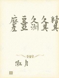 麻豆久久精品国产亚洲其其av热