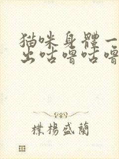 猫咪身体一直发出咕噜咕噜的声音