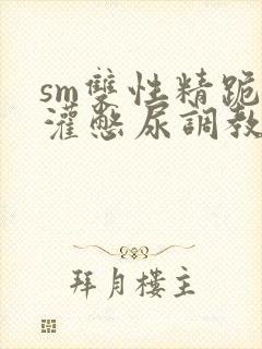 sm双性精跪趴灌憋尿调教h