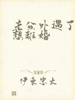 老公外遇了我不想离婚