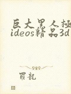 巨大黑人极品videos精品3d