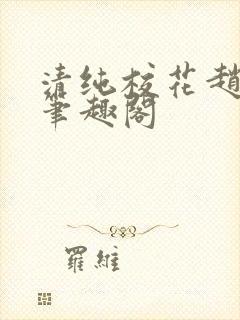 清纯校花赵诗宁笔趣阁