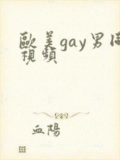 欧美gay男同视频封面