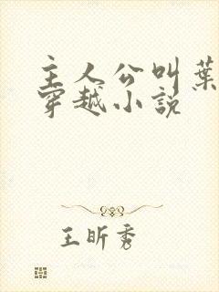 主人公叫叶凡的穿越小说