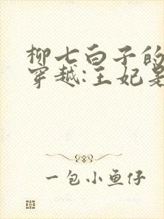 柳七白子的爆笑穿越:王妃是朵白莲花封面