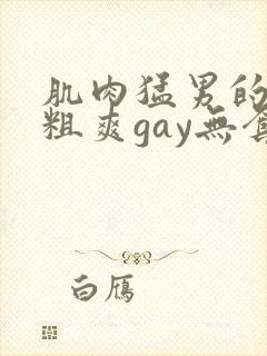 肌肉猛男的大巨粗爽gay无套