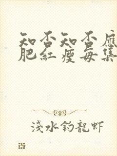 知否知否应是绿肥红瘦每集标题