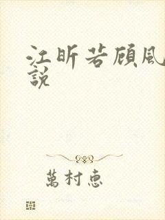 江昕若顾风岩小说