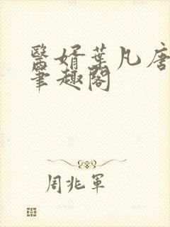 医婿叶凡唐若雪笔趣阁