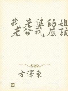 我老婆的姐姐的老公我应该叫什么