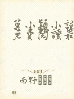 莫小颖小说全文免费阅读最新章节