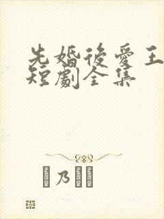 先婚后爱王沐凯短剧全集