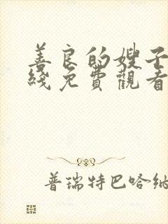 善良的嫂子2在线免费观看封面