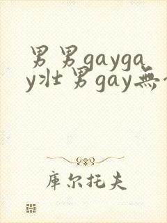 男男gaygay壮男gay无套