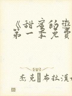 《甜蜜的惩罚》第一季免费观看全集