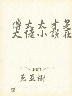 傅太太才是玄学大佬小说在线阅读封面