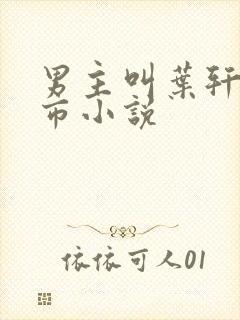 男主叫叶轩的都市小说