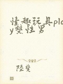 情趣玩具play双性男封面