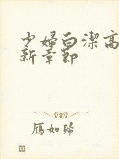 少妇白洁高义最新章节