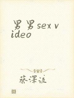 男男sex video