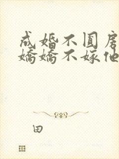 成婚不圆房重生娇娇不嫁他急了免费阅读封面