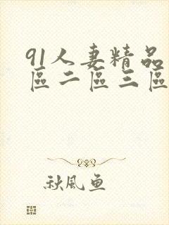 91人妻精品一区二区三区久久久