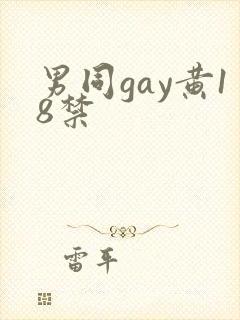 男同gay黄18禁封面