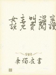 女主叫温宁的小说免费阅读