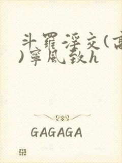 斗罗淫交(高h)宁风致h