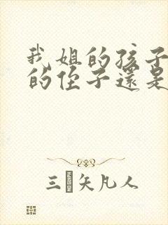 我姐的孩子是我的侄子还是我外甥