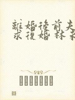 离婚后前夫哭着求复婚 林未央