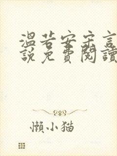 温若安宋言津小说免费阅读最新章节