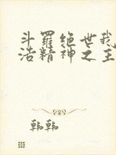 斗罗绝世我霍雨浩精神之主