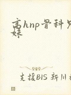 高hnp骨科兄妹封面