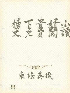 榜下贵婿小说全文免费阅读无弹窗