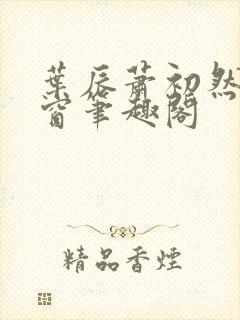 叶辰萧初然无弹窗笔趣阁