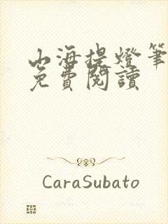 山海提灯笔趣阁免费阅读