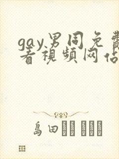 gay男同免费看视频网站入口