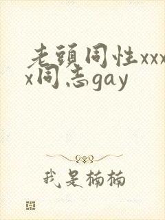 老头同性xxxx同志gay