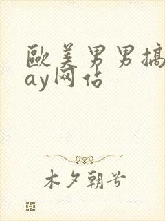 欧美男男搞基gay网站