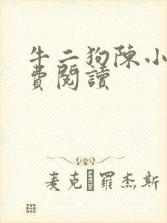 牛二狗陈小燕免费阅读封面