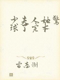 少夫人她惊艳全球了完本