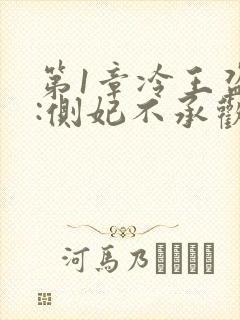 第1章冷王盗妃:侧妃不承欢