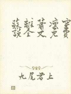 苏离萧凛穿越小说全文免费阅读